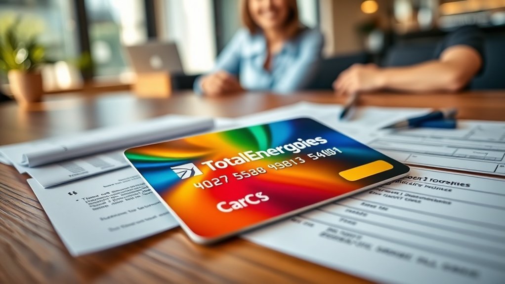 demander une carte totalenergies
