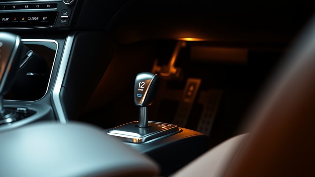 contrôle de pédale de transmission automatique