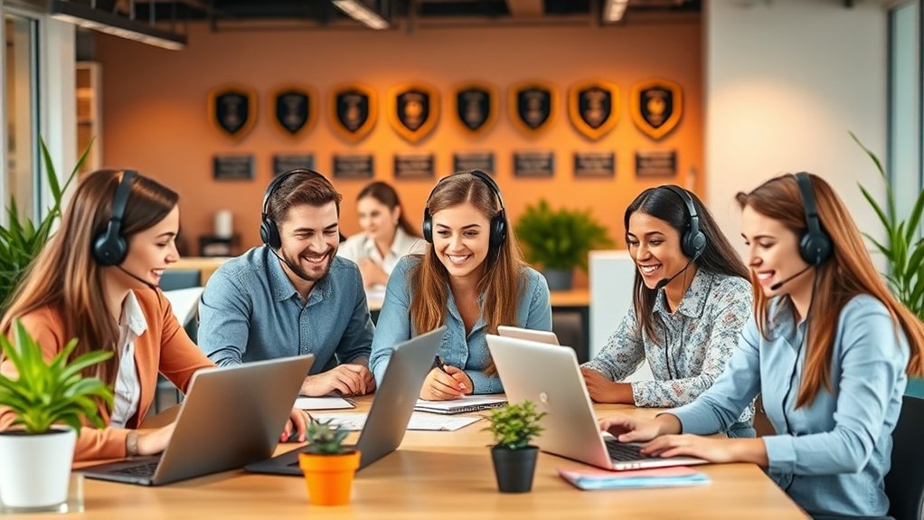 canaux de support client primés