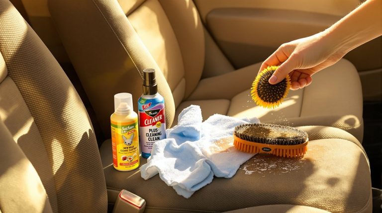 conseils pour le nettoyage de siège auto