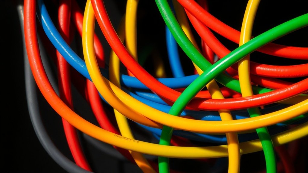 Les codes de couleurs garantissent la sécurité électrique