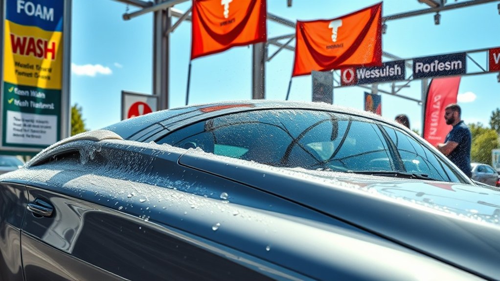 services de lavage de voiture complets