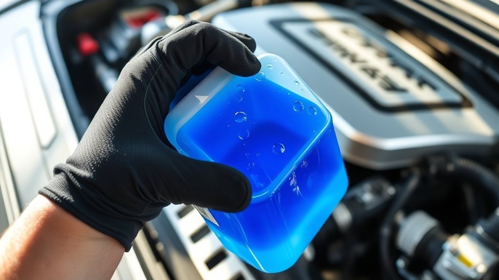 guide d'inspection du niveau de liquide de refroidissement