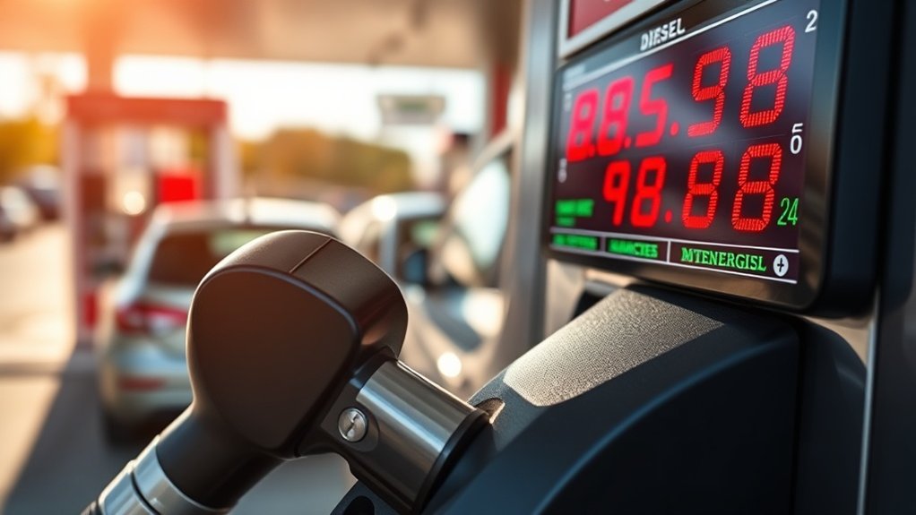 prix actuel du diesel en France
