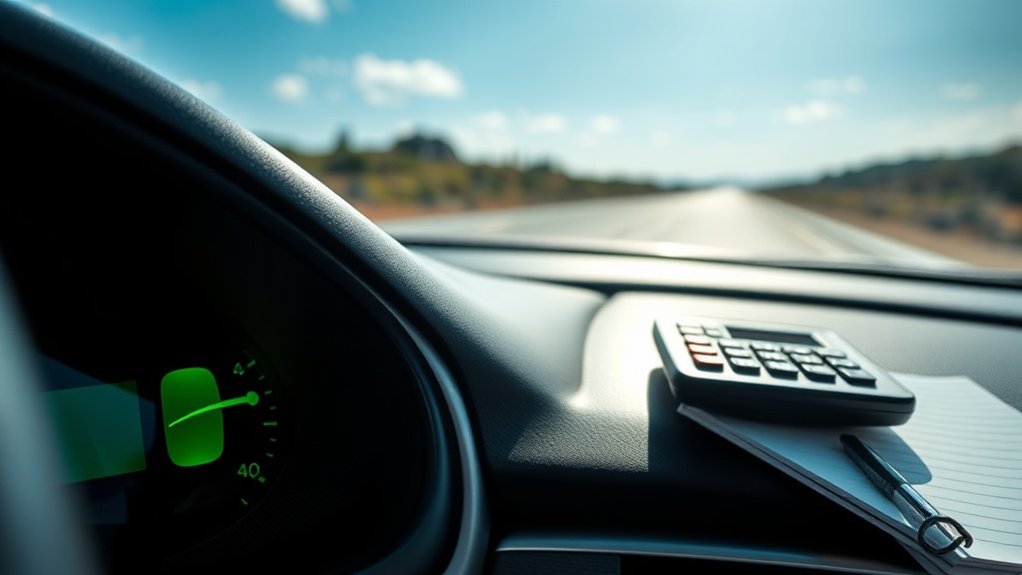 analyse des coûts de consommation de carburant