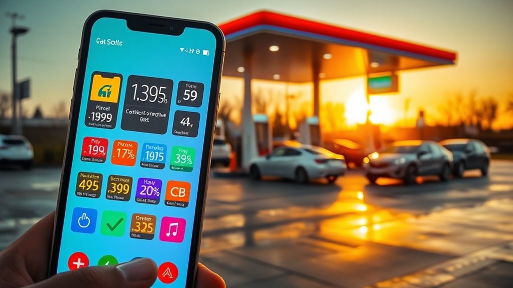 applications de comparaison des prix du carburant