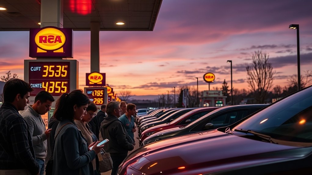 aperçus sur la fluctuation des prix du carburant