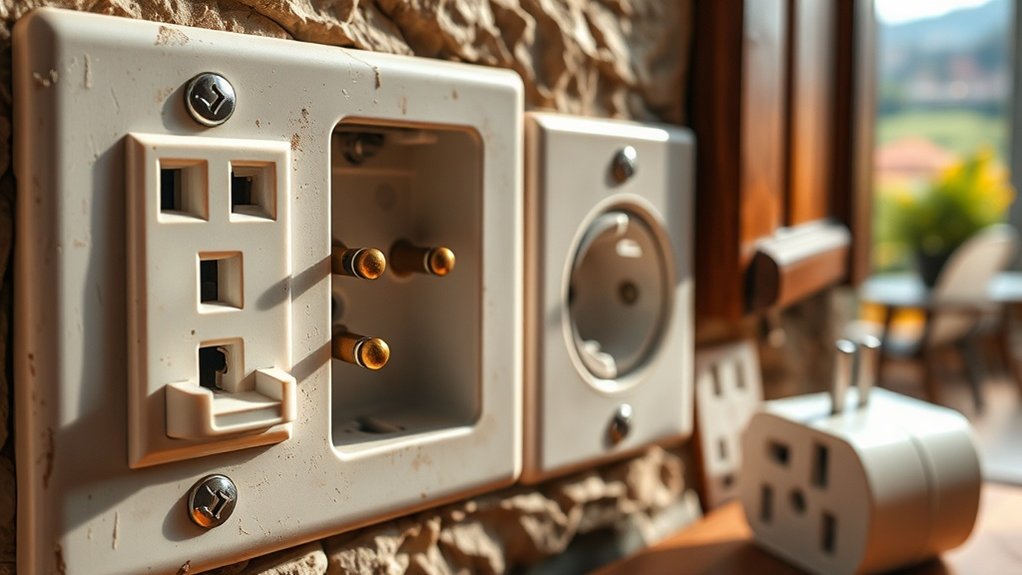 types de prises électriques italiennes