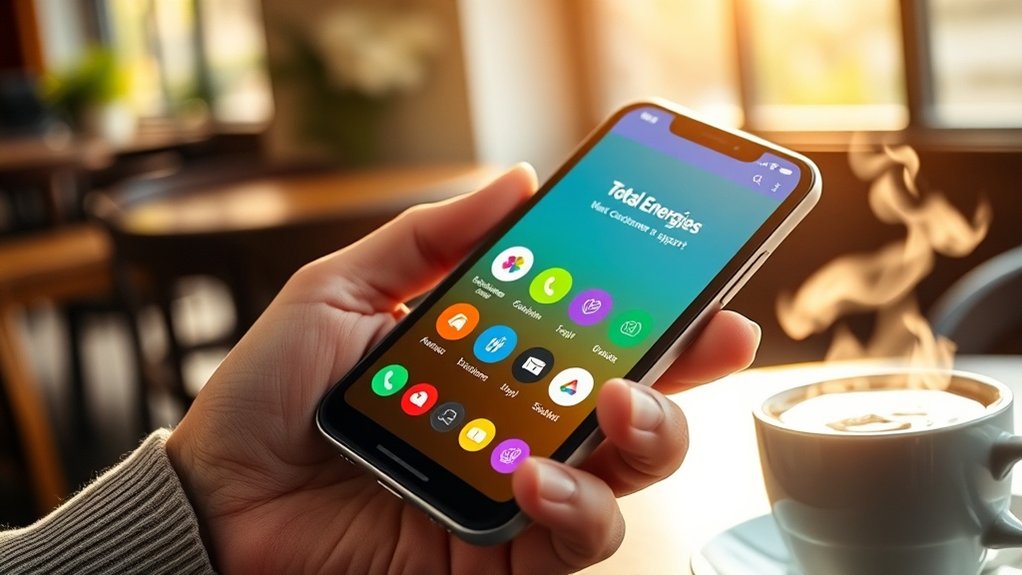 application mobile de soutien énergétique
