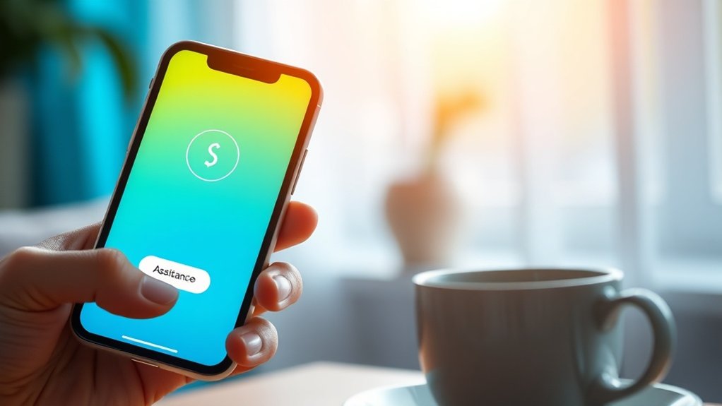 support mobile pour les clients
