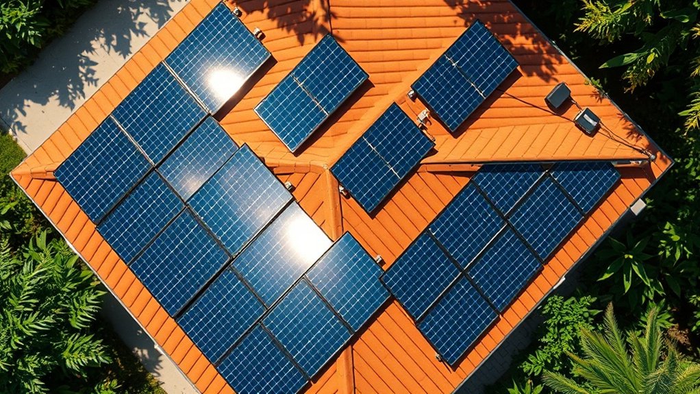 installation de système de toiture photovoltaïque