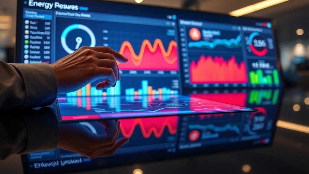 Tableau de bord de consommation d'énergie en temps réel
