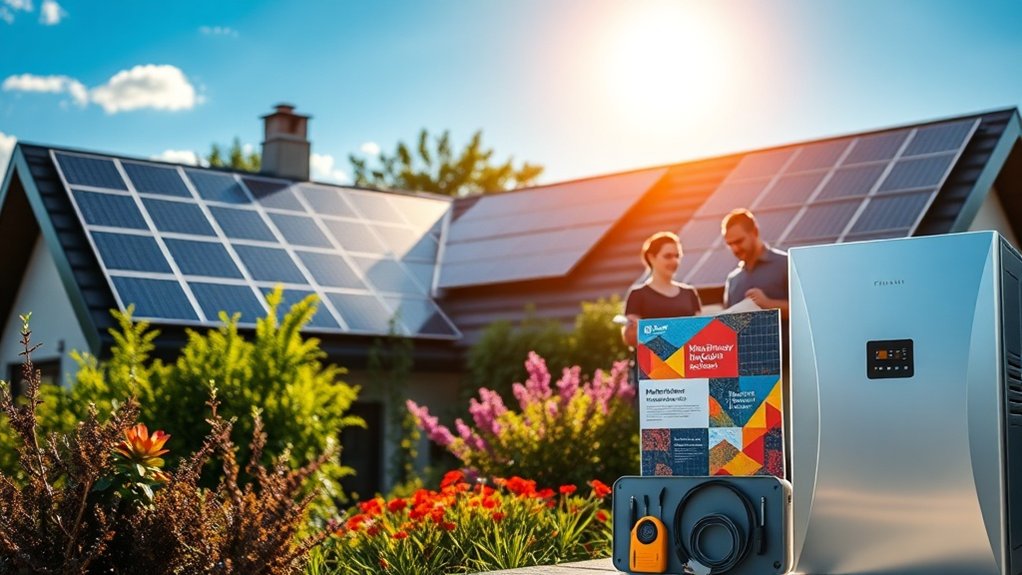soutien financier pour l'installation solaire
