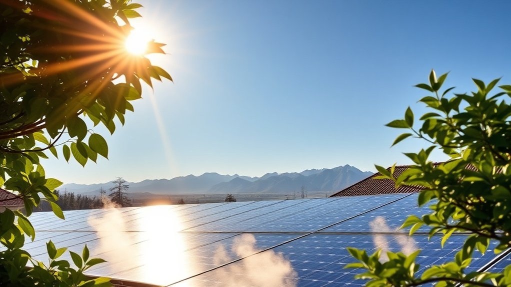 systèmes de chauffage solaire thermique