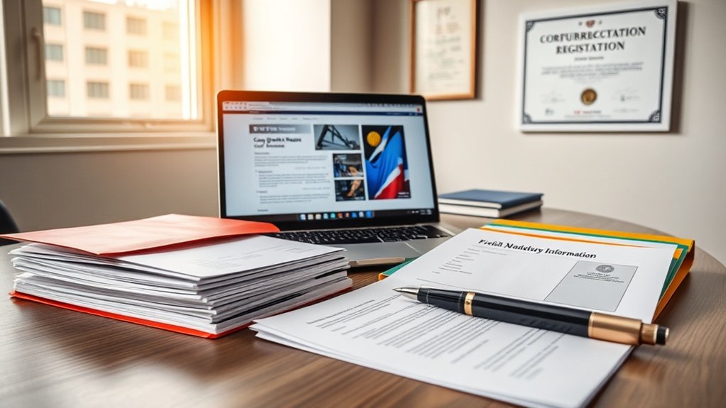 exigences d'enregistrement des entreprises de construction