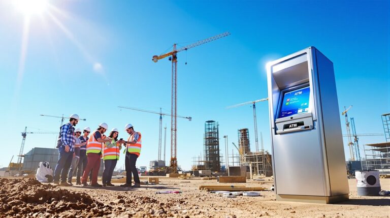 solutions de distribution automatique pour chantiers de construction