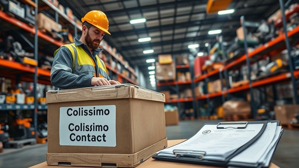 exigences de réclamation pour les équipements industriels
