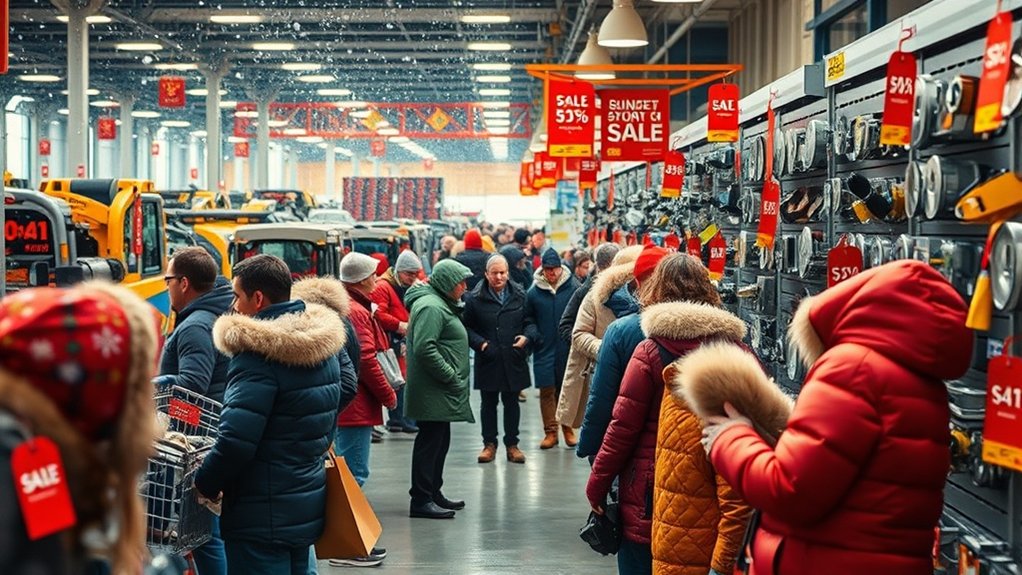 achats stratégiques d'équipements de vente
