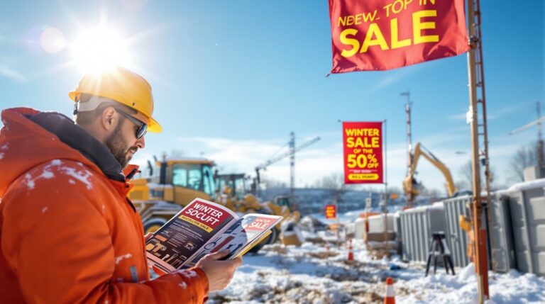 soldes d'hiver construction économies