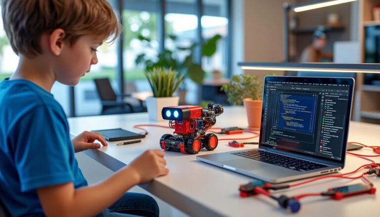 découvrez comment utiliser un robot mbot pour apprendre la programmation de manière ludique et interactive, idéale pour les débutants et les passionnés de technologie.