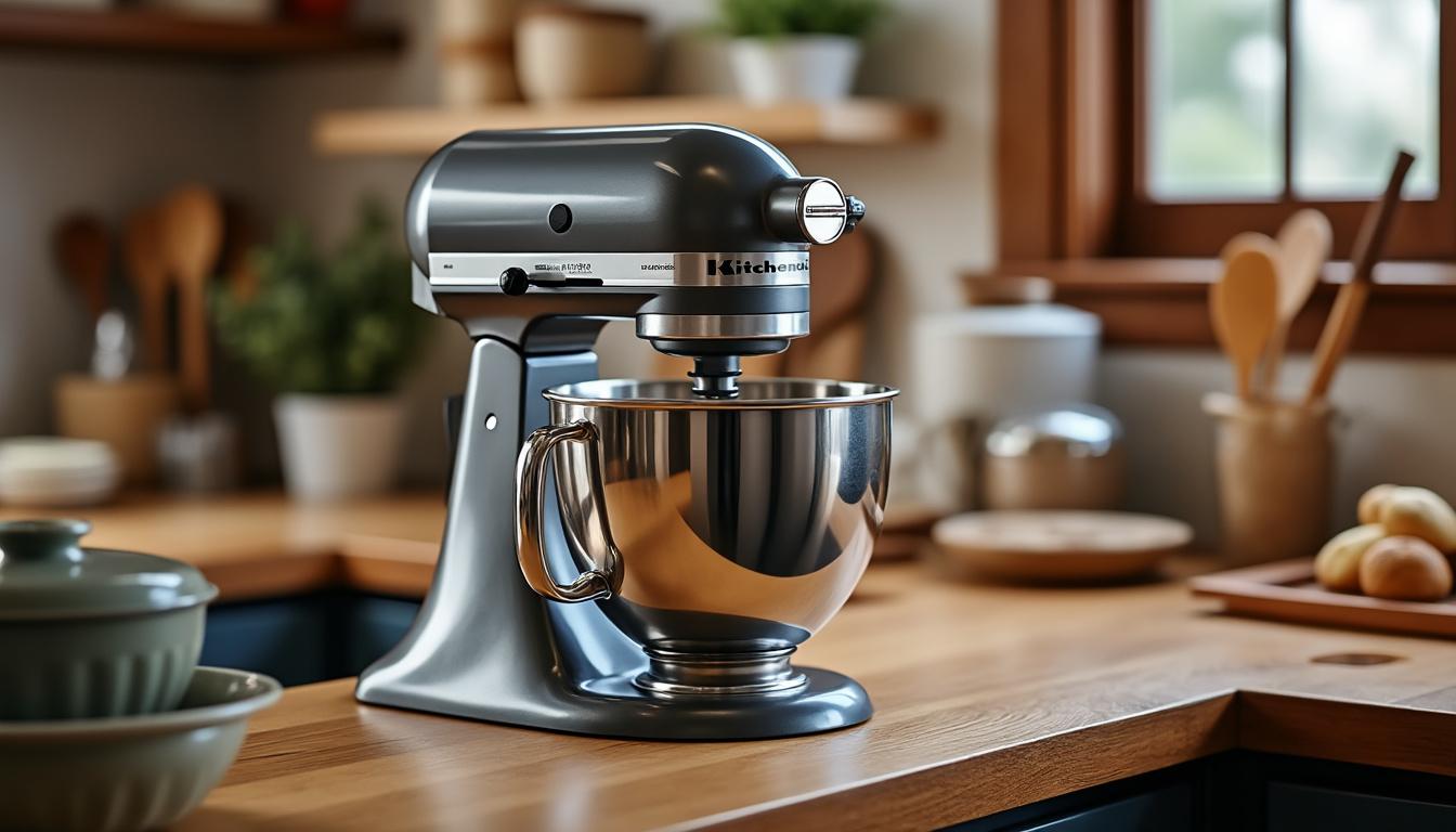 découvrez notre guide complet pour choisir le robot pâtissier kitchenaid idéal, avec conseils, caractéristiques et astuces pour réussir toutes vos préparations.