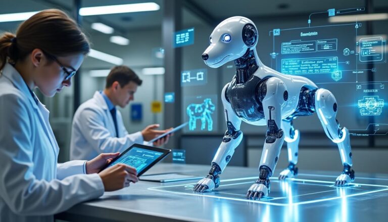 découvrez tout sur le robot chien : son fonctionnement, ses multiples utilisations et les perspectives d'avenir de cette technologie innovante.