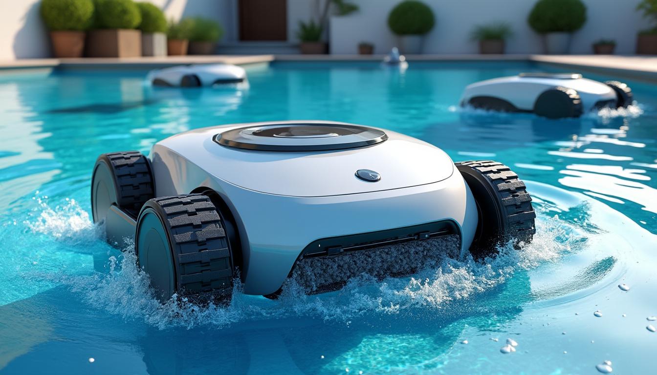 découvrez nos conseils pour choisir un robot de piscine sans fil efficace en 2026 et profitez d'un nettoyage optimal sans contraintes.