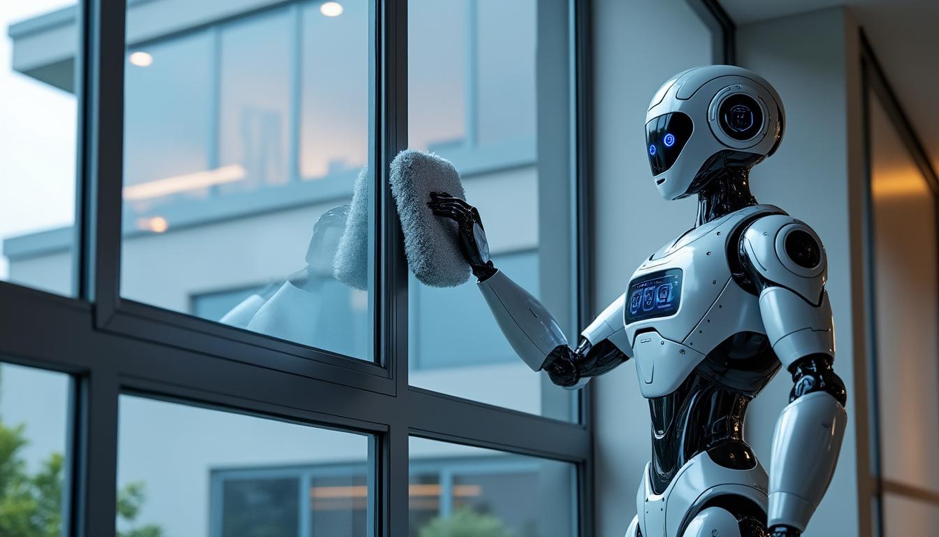 découvrez comment un robot de nettoyage de vitres peut rendre votre quotidien plus simple et efficace en automatisant cette tâche fastidieuse.