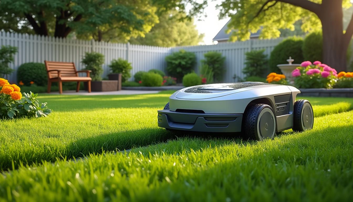 découvrez comment choisir le meilleur robot tondeuse pour une surface de 1000m2 et facilitez l'entretien de votre jardin grâce à nos conseils pratiques.