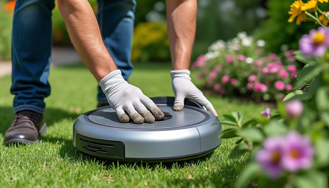 découvrez comment choisir le meilleur robot tondeuse pour une surface de 1000m2 grâce à nos conseils et comparatifs détaillés, pour un jardin parfaitement entretenu sans effort.