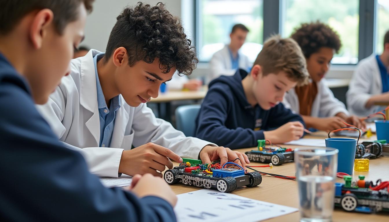 découvrez comment initier les jeunes de bordeaux à la robotique et aux technologies de demain grâce à des méthodes d'éducation innovantes et accessibles.