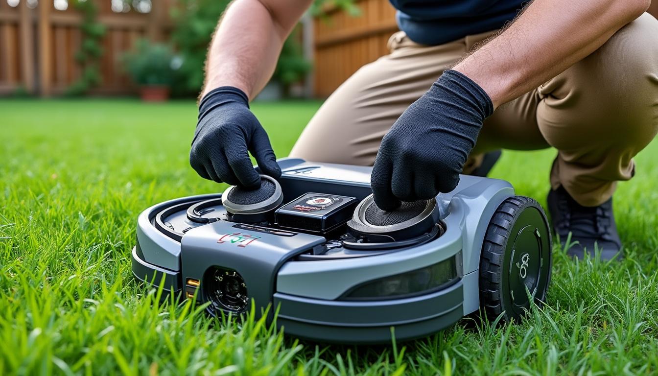 découvrez notre guide complet pour choisir le meilleur robot tondeuse sans fil avec périphérique, alliant performance et praticité pour un jardin impeccable.