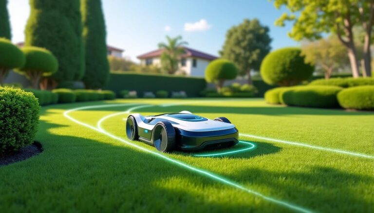 découvrez notre guide complet pour choisir le meilleur robot tondeuse sans fil avec capteur périphérique, alliant efficacité et autonomie pour un jardin impeccable.