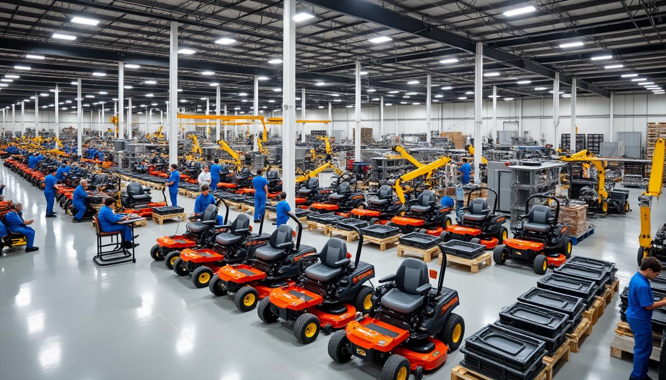 découvrez le prix d'un tracteur tondeuse au prix usine en 2026 et trouvez les meilleures offres pour votre entretien extérieur.
